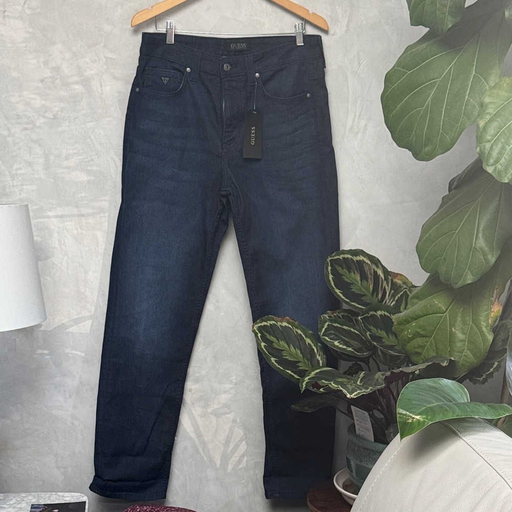 GUESS Men’s Dark Blue Jeans, Size 32x32